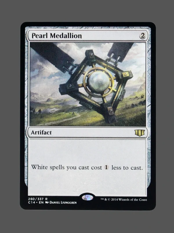 Pearl Medallion Holo MTG Proxy | Commander 2014
