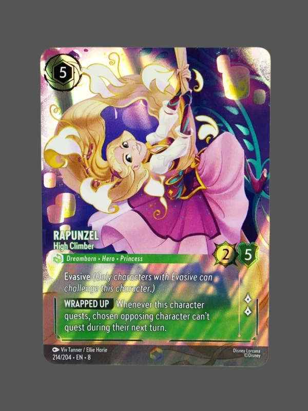 Rapunzel High Climber Foil DisneyLorcana Proxy | Disney Lorcana