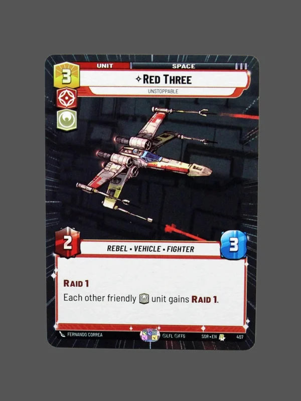 Red Three Regular StarWars Proxy | Spark of Rebellion