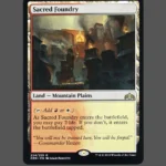 Sacred Foundry Holo MTG Proxy | Guilds of Ravnica