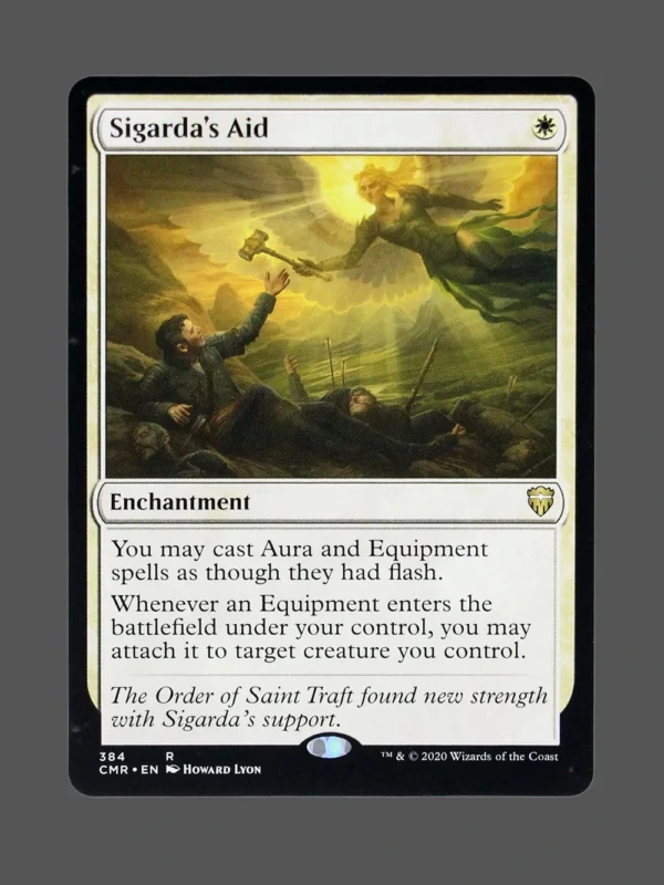 Sigarda's Aid Holo MTG Proxy | Commander Legends