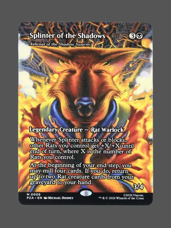 Splinter of the Shadows Holo MTG Proxy | Phyrexia: All Will Be One