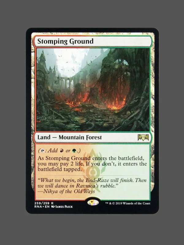Stomping Ground Holo MTG Proxy | Ravnica Allegiance