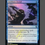 Stubborn Denial Foil MTG Proxy | Khans of Tarkir