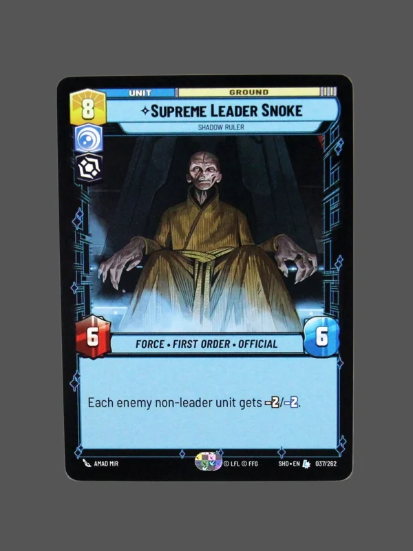 Supreme Leader Snoke Regular StarWars Proxy | Shadows of the Galaxy