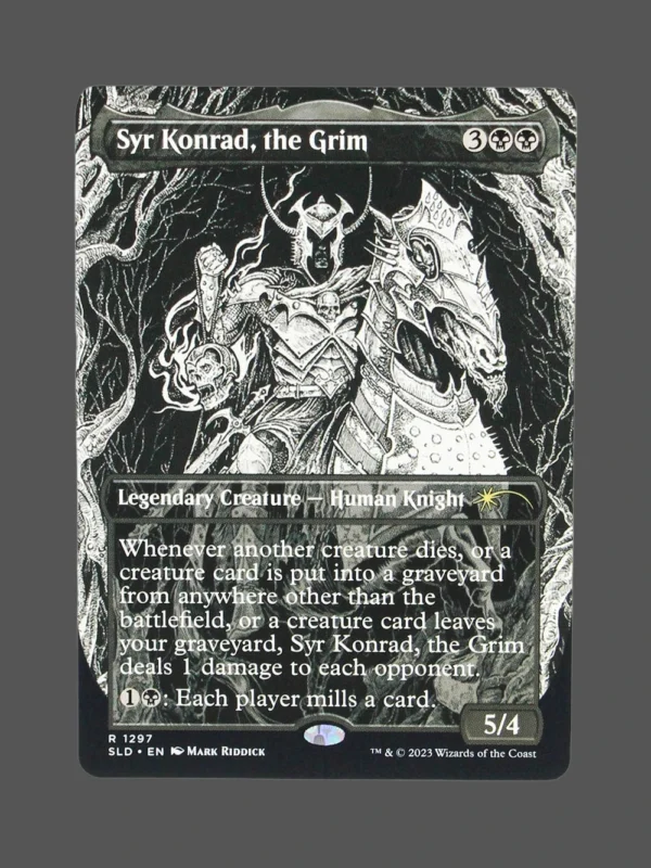 Syr Konrad, the Grim Holo MTG Proxy | Streets of New Capenna