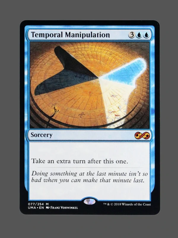 Temporal Manipulation Holo MTG Proxy | Ultimate Masters