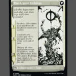 The Argent Etchings Holo MTG Proxy | March of the Machine