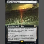 The Black Gate Holo MTG Proxy | Lost Caverns of Ixalan