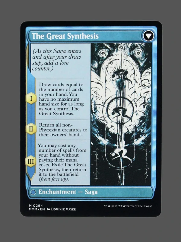 The Great Synthesis Holo MTG Proxy | March of the Machine