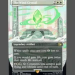 The Wind Crystal Holo MTG Proxy | The Lost Caverns of Ixalan