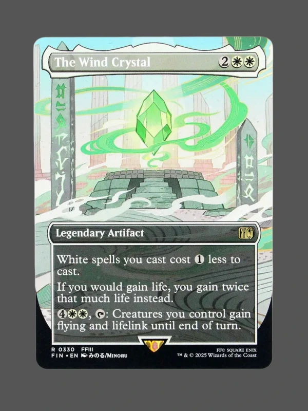 The Wind Crystal Holo MTG Proxy | The Lost Caverns of Ixalan