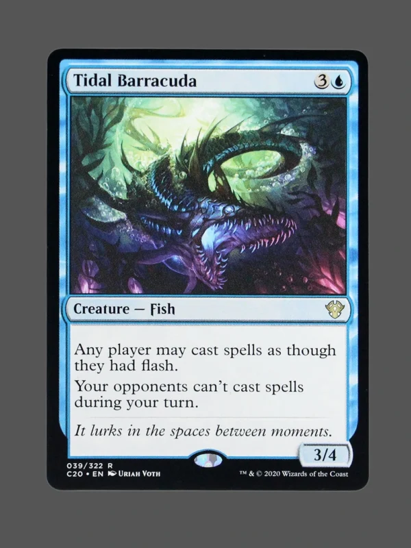 Tidal Barracuda Holo MTG Proxy | Core Set 2021