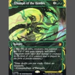 Triumph of the Hordes Holo MTG Proxy | Streets of New Capenna