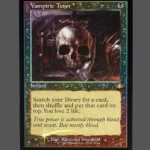 Vampiric Tutor Foil MTG Proxy | The Lost Caverns of Ixalan