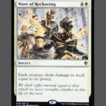 Wave of Reckoning Holo MTG Proxy | Conspiracy: Take the Crown