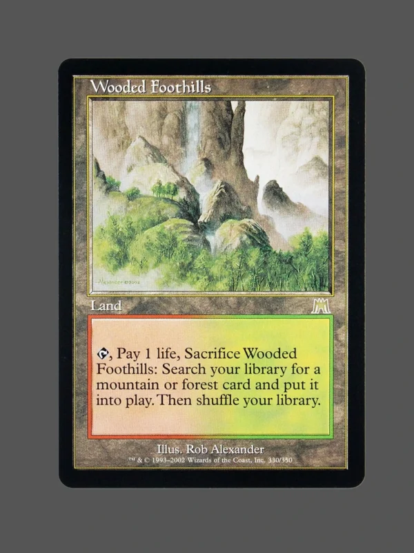 Wooded Foothills Regular MTG Proxy | 10th Edition