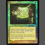 Worldly Tutor Foil MTG Proxy | The Lost Caverns of Ixalan