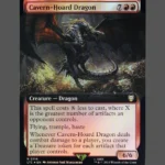 Cavern-Hoard Dragon Foil MTG Proxy | Lost Caverns of Ixalan
