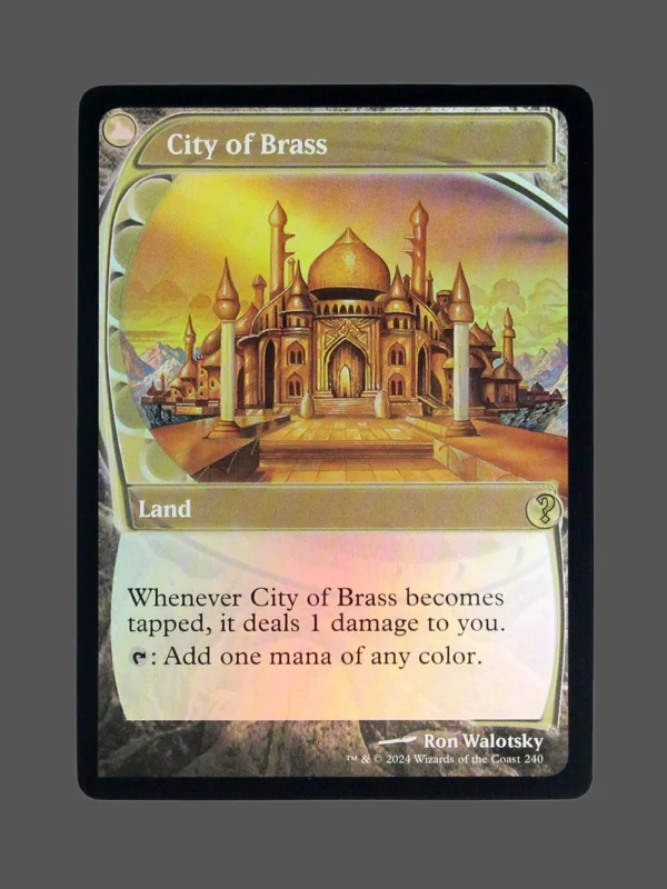 City of Brass Foil MTG Proxy | Masters 25
