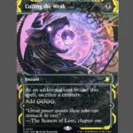 Culling the Weak Holo MTG Proxy | The Season of Loss