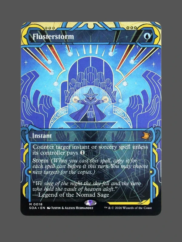 Flusterstorm Holo MTG Proxy | Streets of New Capenna