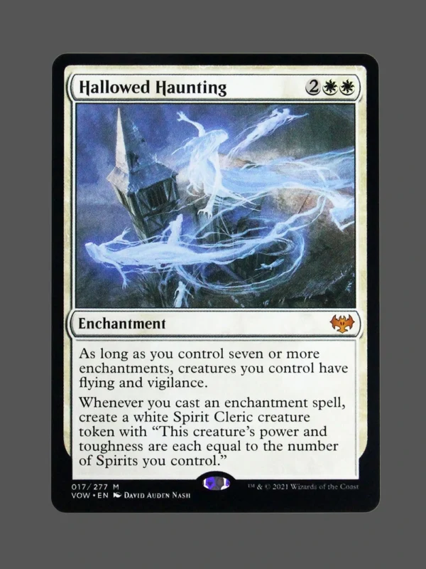Hallowed Haunting Holo MTG Proxy | Vow of the Forsworn