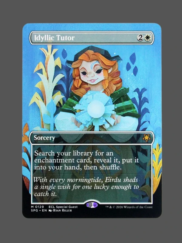 Idyllic Tutor Holo MTG Proxy | ECL Special Guest
