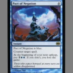 Pact of Negation Regular MTG Proxy | Planar Chaos