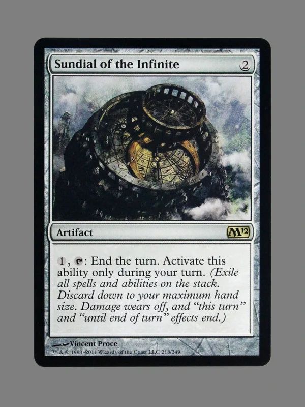 Sundial of the Infinite Regular MTG Proxy | Magic 2012