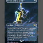Sword of Fire and Ice Foil MTG Proxy | Modern Horizons 2