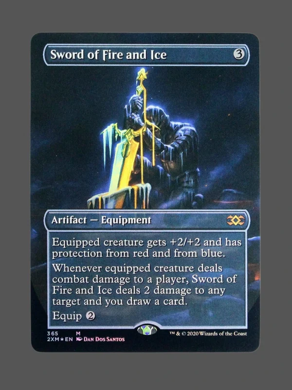 Sword of Fire and Ice Foil MTG Proxy | Modern Horizons 2