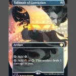 Talisman of Conviction Foil MTG Proxy | Streets of New Capenna