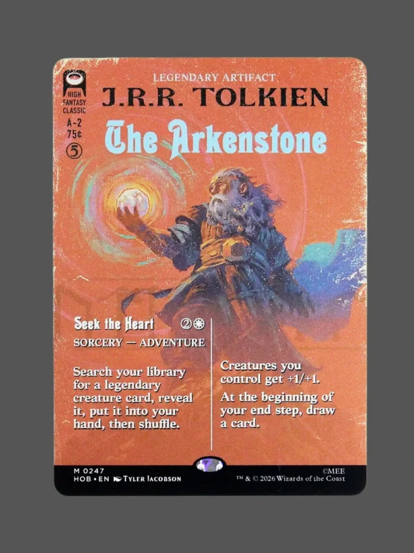 The Arkenstone Holo MTG Proxy | The Lord of the Rings: Hunt for the Hobbit