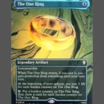 The One Ring Foil MTG Proxy | The Lord of the Rings: Tales of Middle-earth