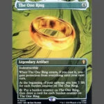 The One Ring Holo MTG Proxy | Hour of Devastation