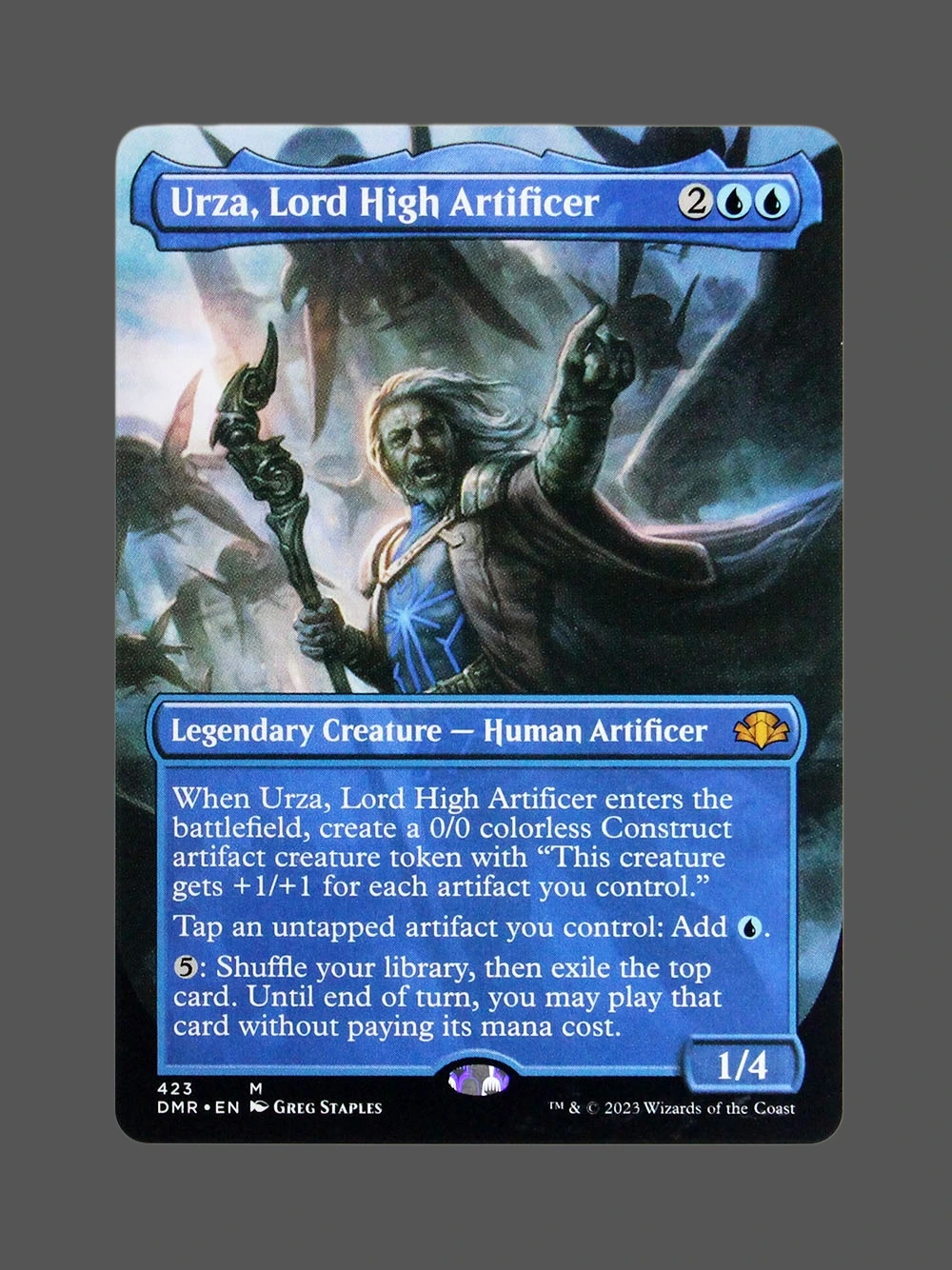 Urza, Lord High Artificer Holo MTG Proxy | Dominaria United Urza, Lord High Artificer Holo MTG Proxy | Dominaria United