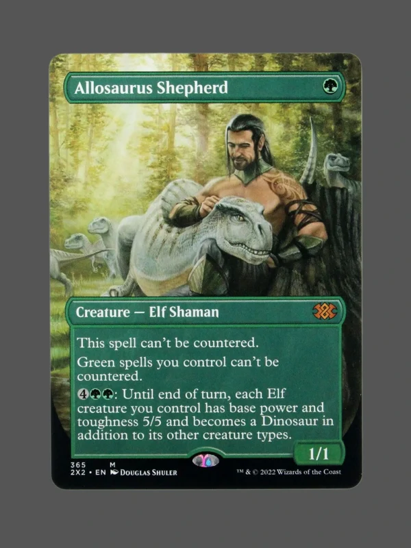 Allosaurus Shepherd Holo MTG Proxy | Double Masters 2022