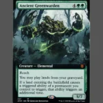 Ancient Greenwarden Holo MTG Proxy | Zendikar Rising