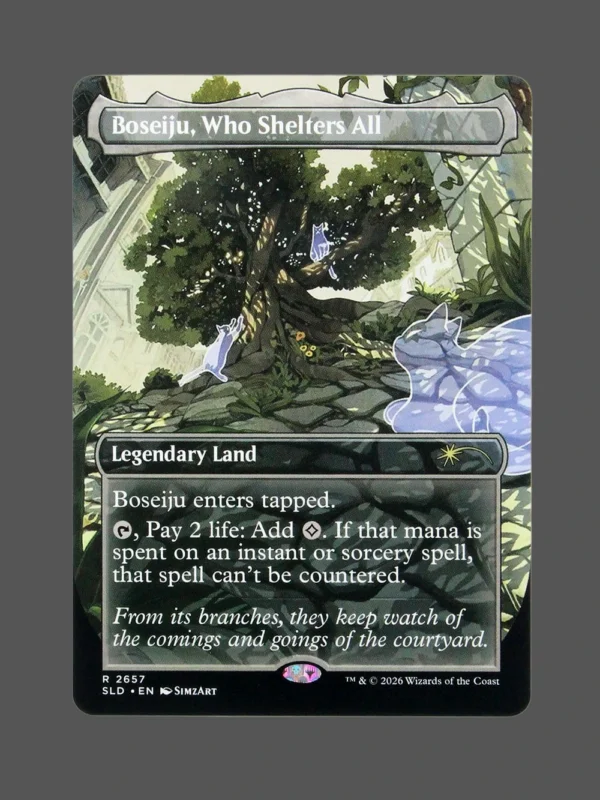 Boseiju, Who Shelters All Holo MTG Proxy | Secret Lair Drop