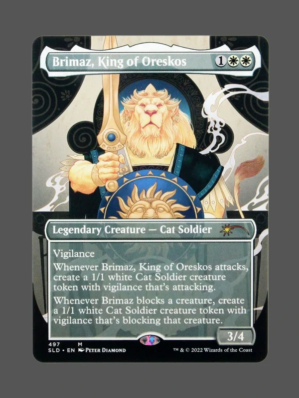 Brimaz, King of Oreskos Holo MTG Proxy | Streets of New Capenna