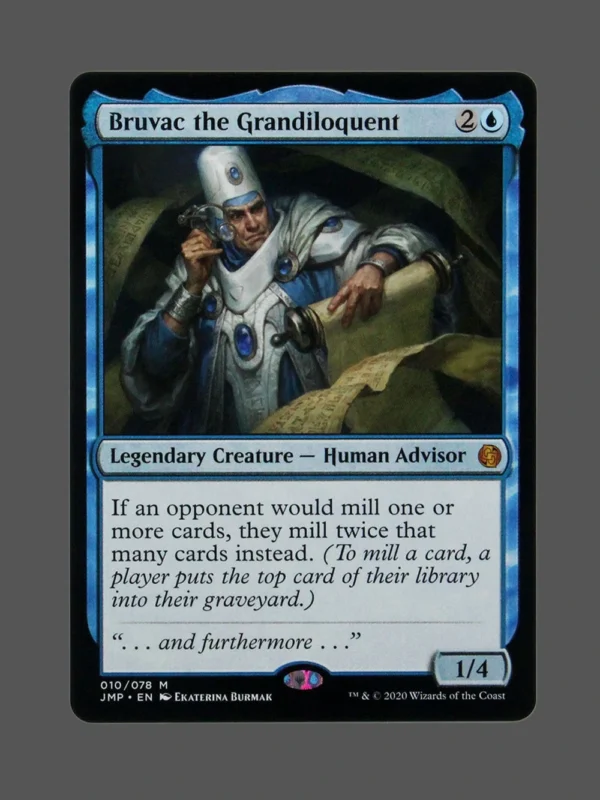 Bruvac the Grandiloquent Holo MTG Proxy | Jumpstart