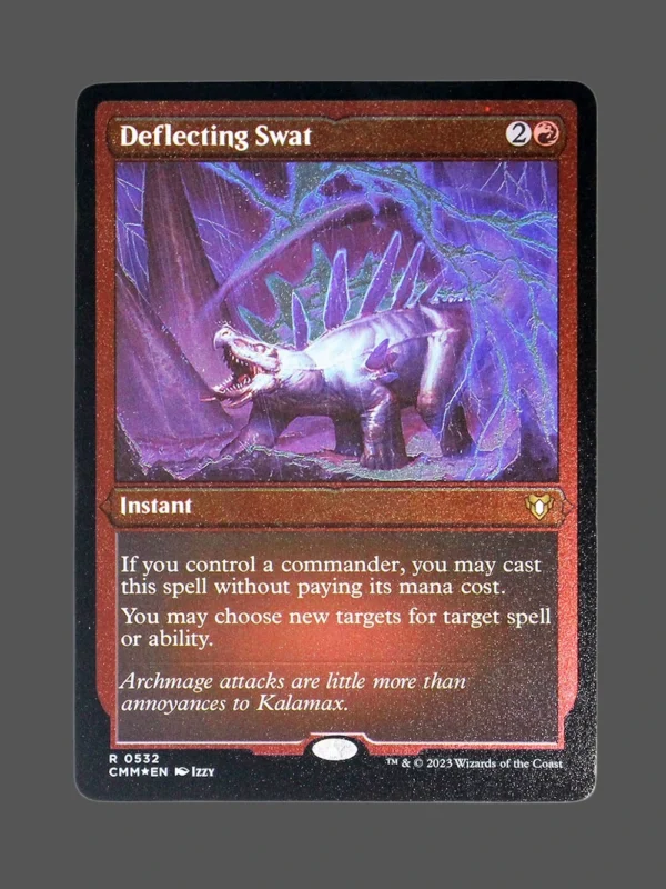 Deflecting Swat Silver Foil MTG Proxy | Commander Masters
