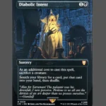 Diabolic Intent Holo MTG Proxy | Lord of the Rings: Tales of Middle-earth