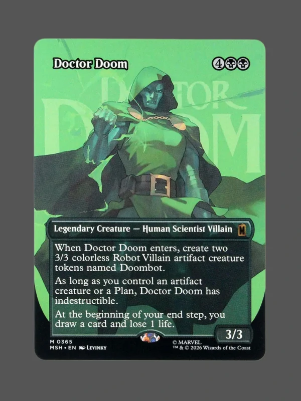 Doctor Doom Holo MTG Proxy | Marvel Snap
