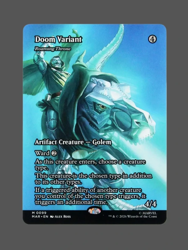 Doom Variant Holo MTG Proxy | Marvel