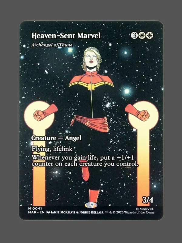 Heaven-Sent Marvel Holo MTG Proxy | Marvel