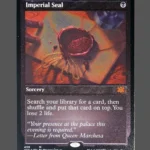 Imperial Seal Silver Foil MTG Proxy | Double Masters 2022