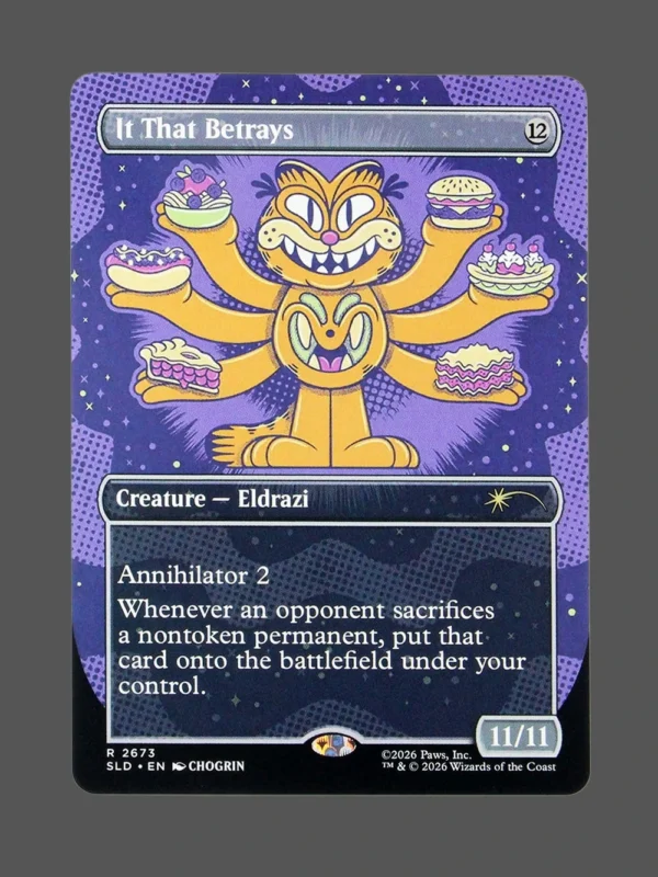 It That Betrays Holo MTG Proxy | Secret Lair Drop
