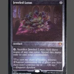 Jeweled Lotus Silver Foil MTG Proxy | Commander Masters